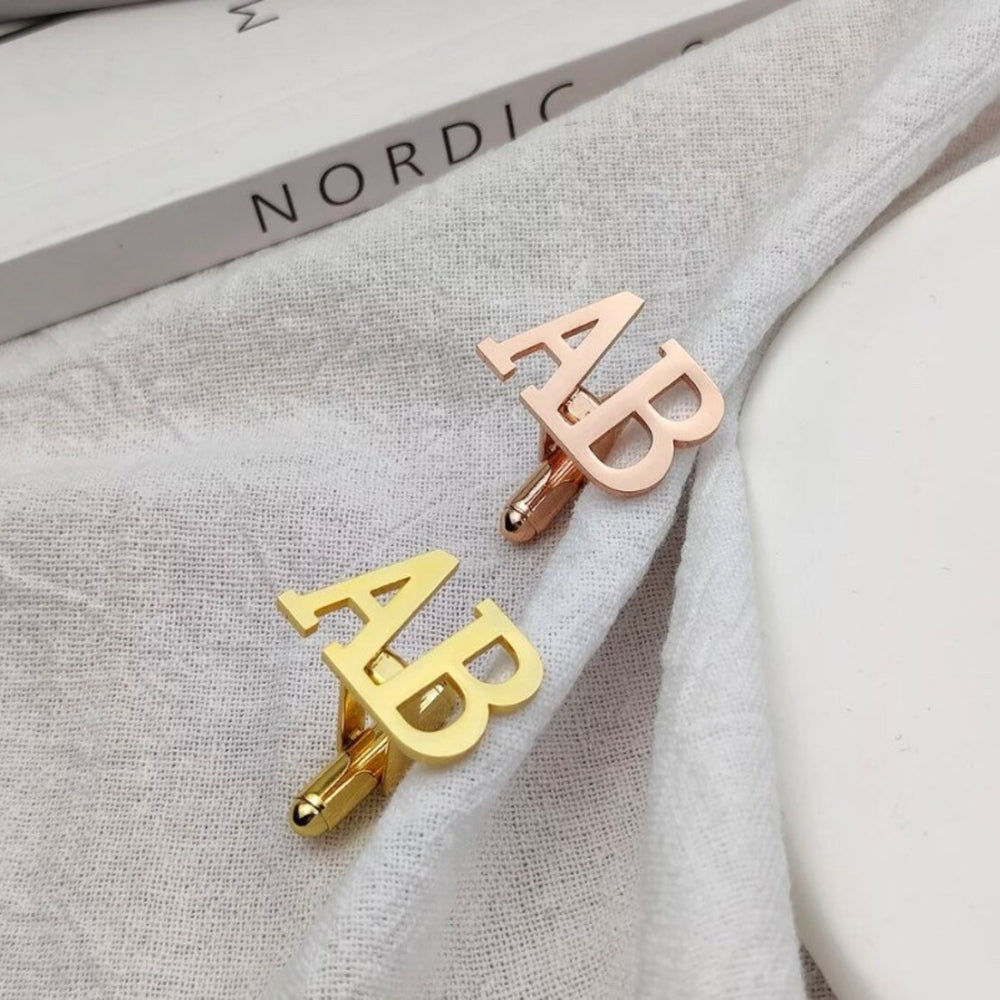Custom Name Cufflinks Perfect for groomsmen gifts - Pandora Jewels
