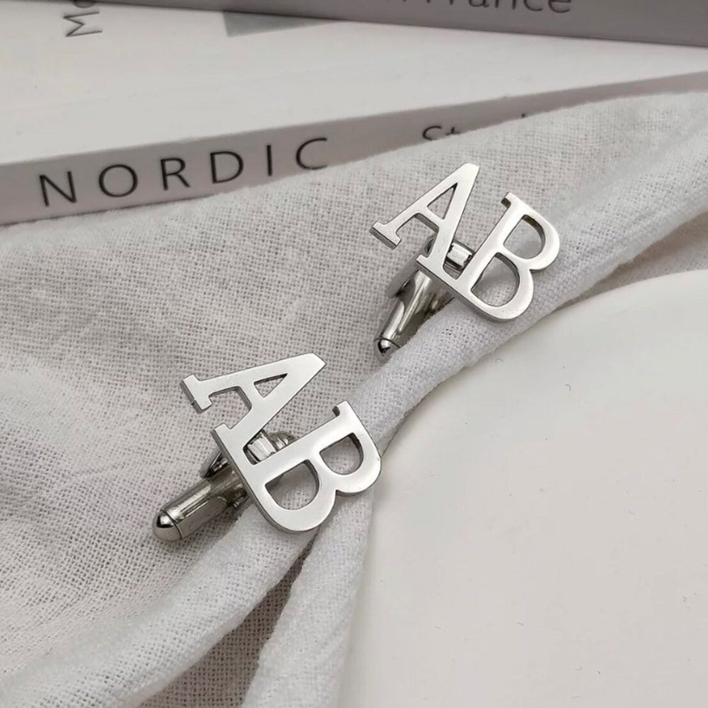 Custom Name Cufflinks Perfect for groomsmen gifts - Pandora Jewels