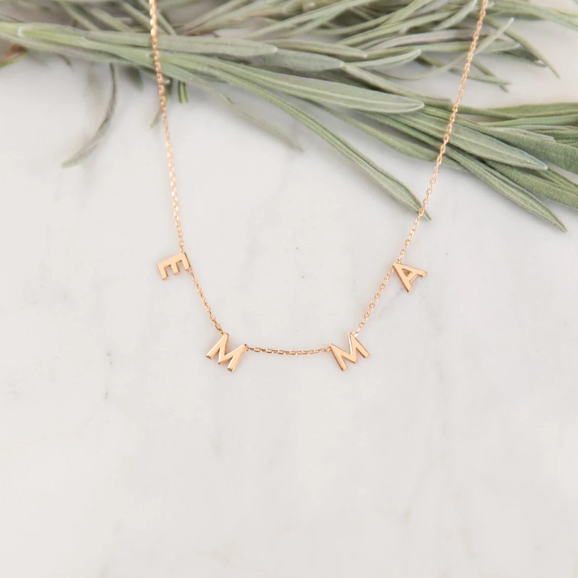 Custom Letter Necklace Birthday Gift For her - Pandora Jewels