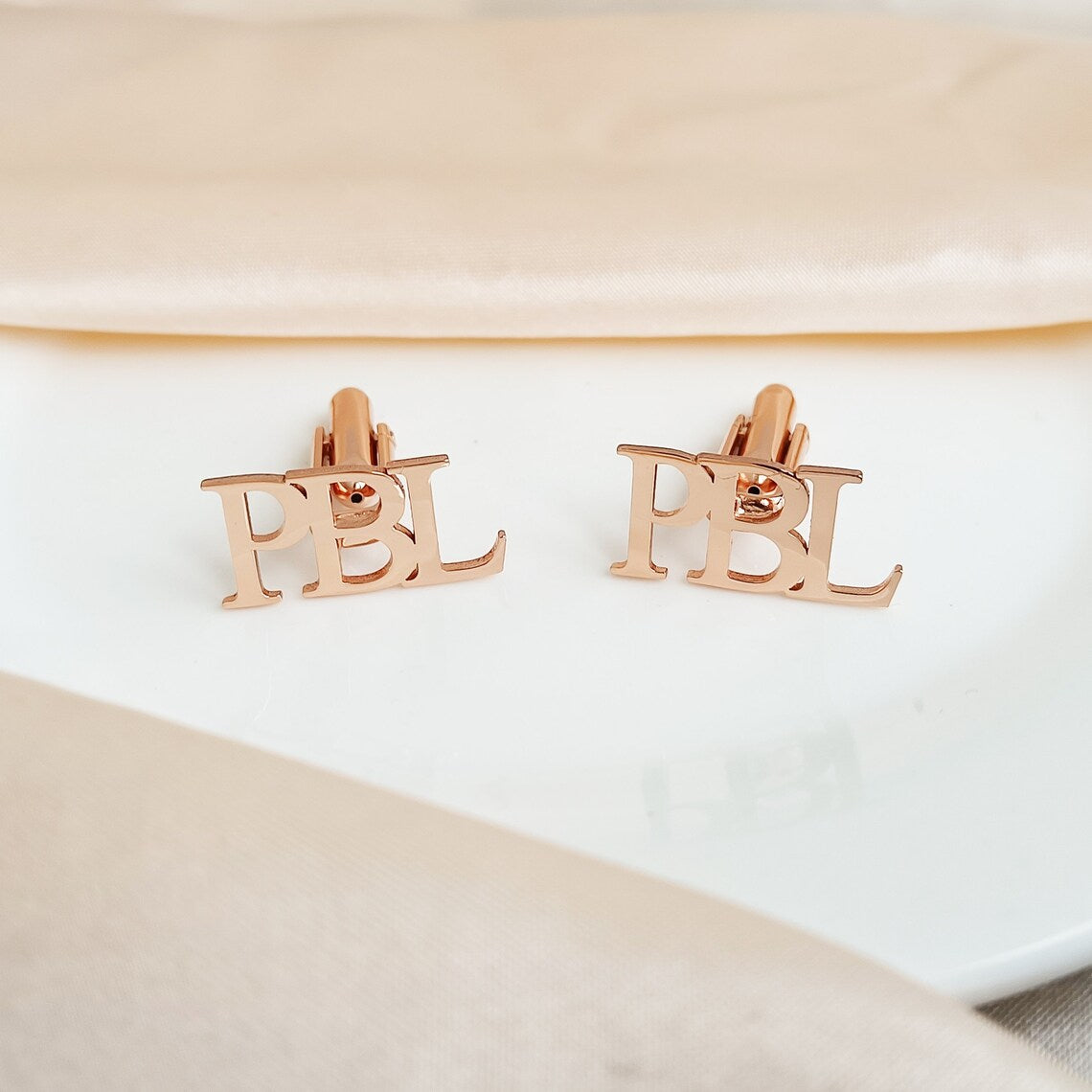 Personalised Initial Letter Name Cufflinks - Pandora Jewels