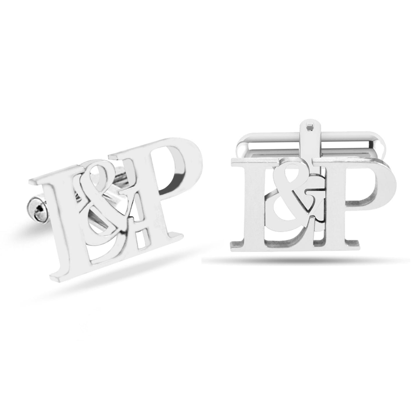 Personalized Initial Groom Wedding Cufflinks For Men And Boys - Pandora Jewels