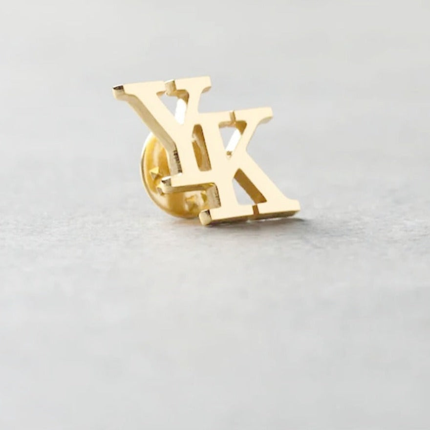 Personalized Initial Letter Name Brooch - Pandora Jewels