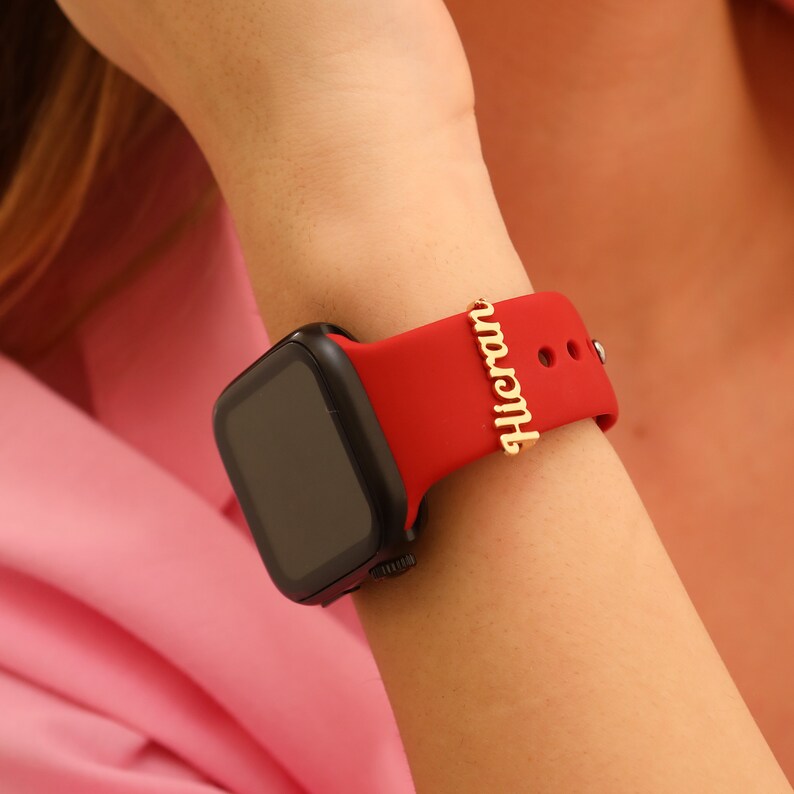 Personalized Name APPLE WATCH Band Charm - Pandora Jewels