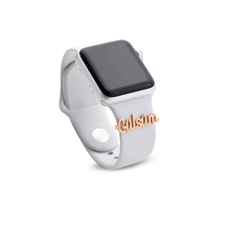 Personalized Name APPLE WATCH Band Charm - Pandora Jewels