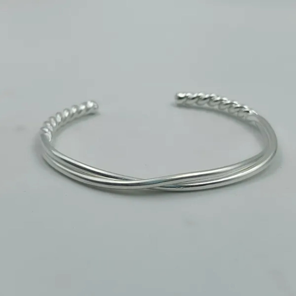 Silver Boho Kada Bracelet for men - Pandora Jewels