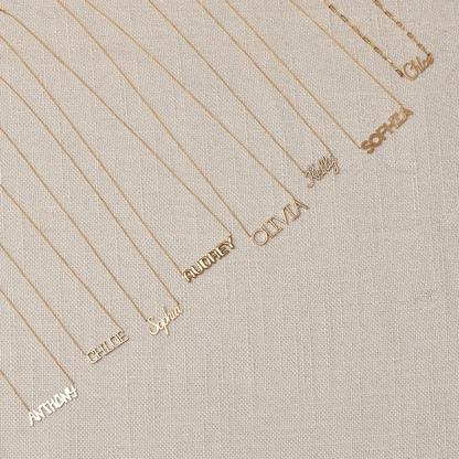 custom personalized personalised silver gold jewellery