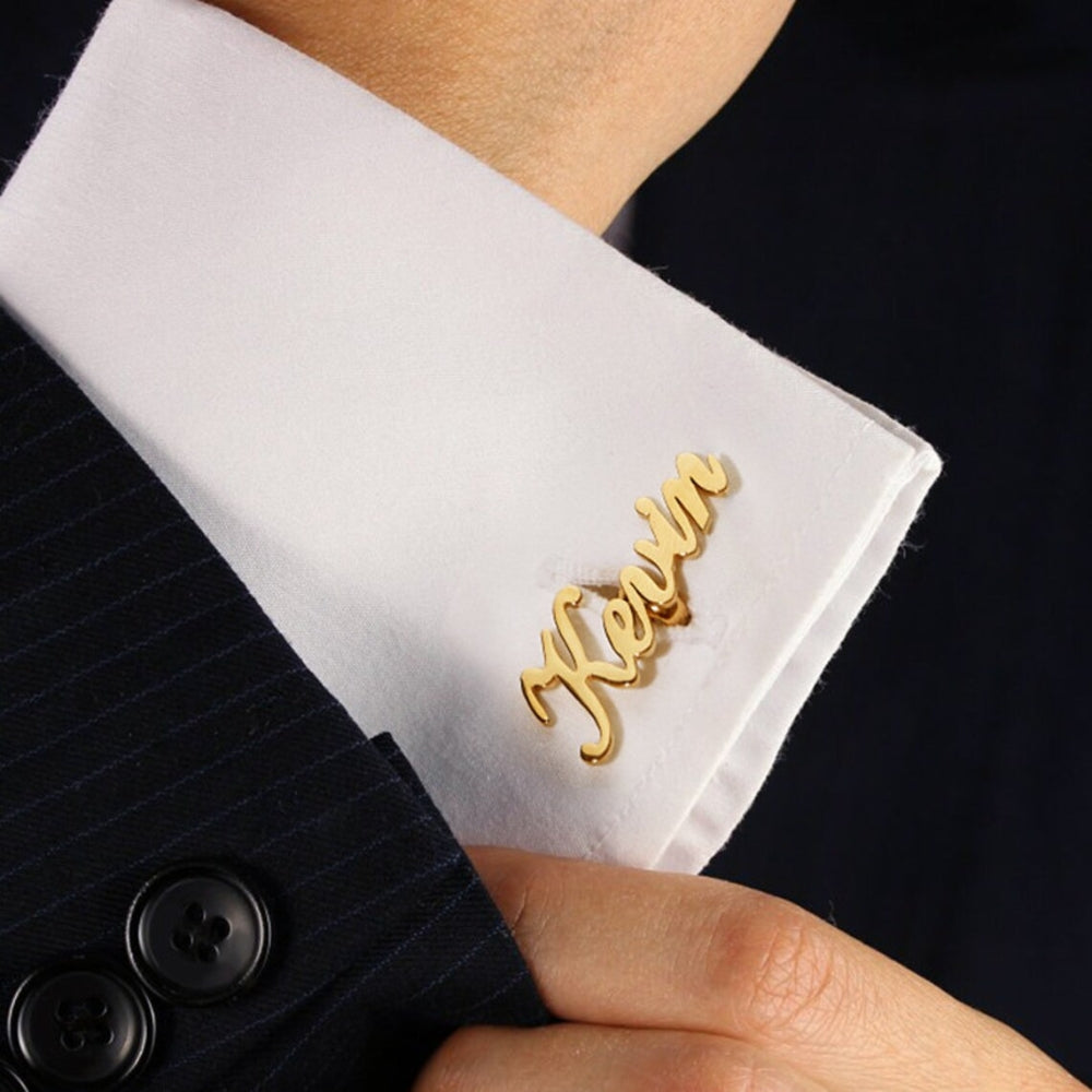 Personalized Name Cufflinks Perfect for groomsmen gifts - Pandora Jewels