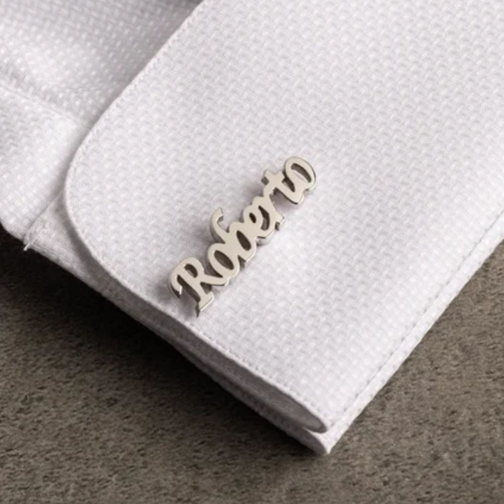 FATHER GIFT - Personalized Cufflinks - Pandora Jewels