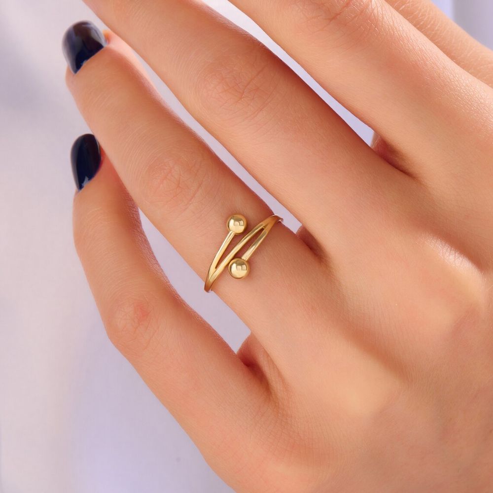Minimalist Unique Wrap Around Thumb Ring - Pandora Jewels