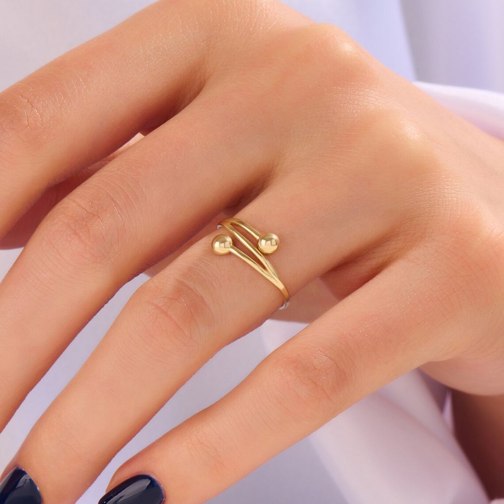 Minimalist Unique Wrap Around Thumb Ring - Pandora Jewels