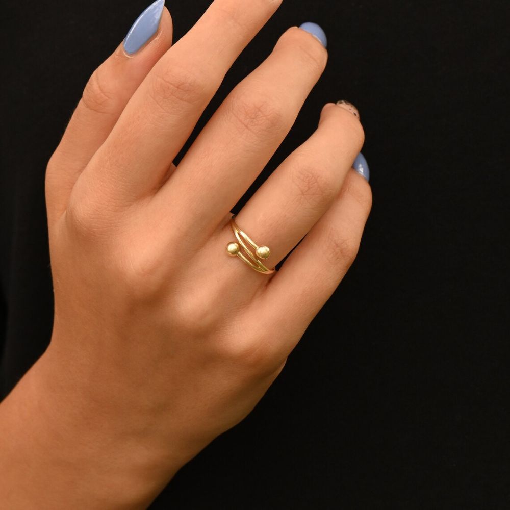 Minimalist Unique Wrap Around Thumb Ring - Pandora Jewels