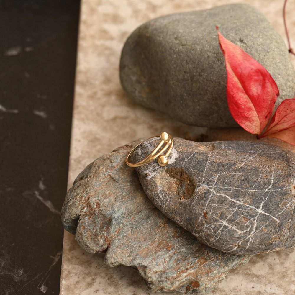 Minimalist Unique Wrap Around Thumb Ring - Pandora Jewels