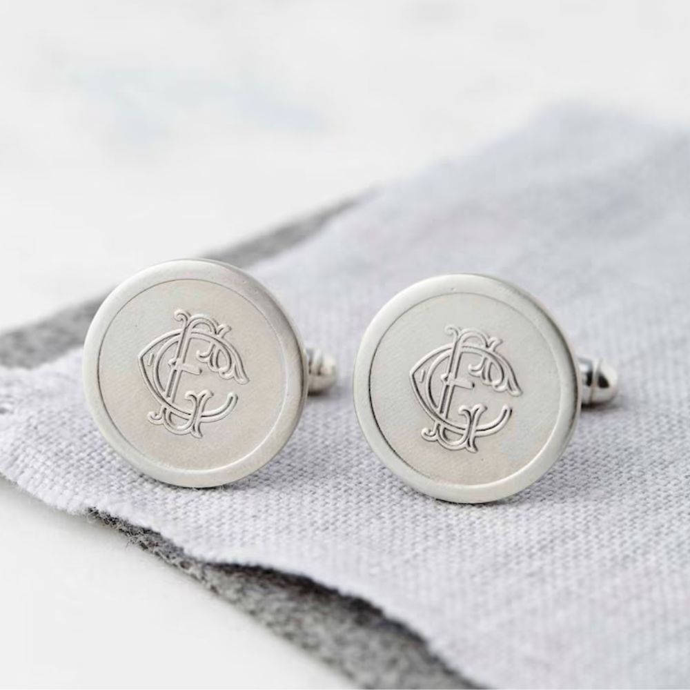 Personalised Monogram Logo Cufflinks - Pandora Jewels