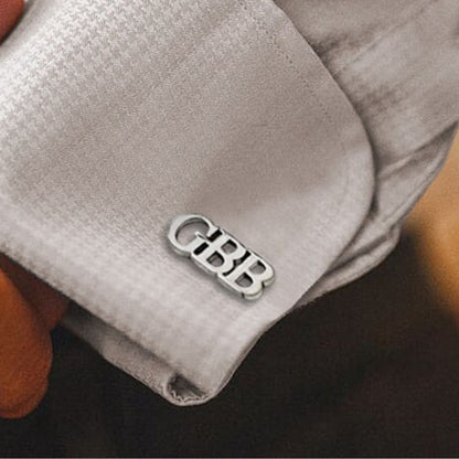 Personalized Cufflinks - Groom Wedding Gift - Pandora Jewels