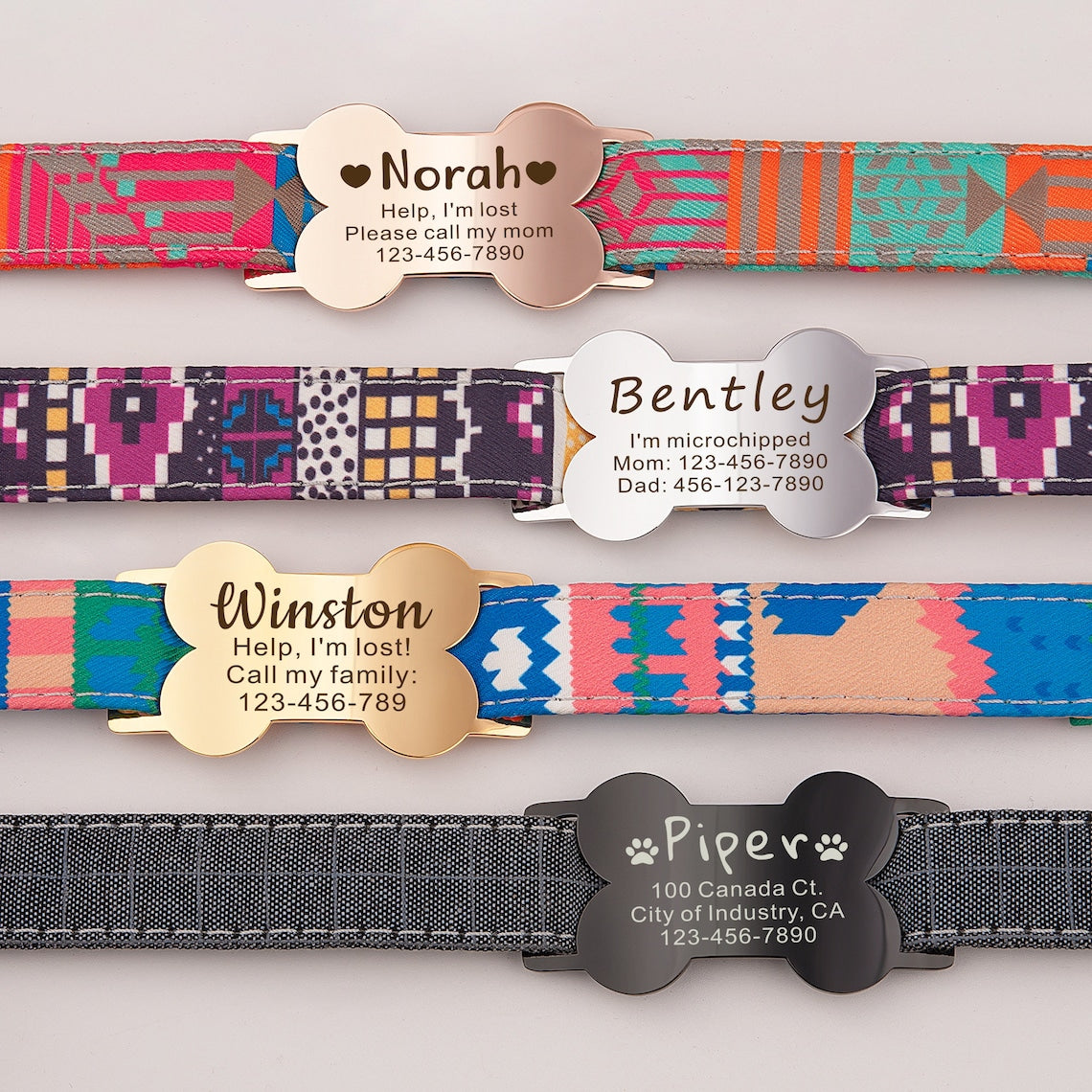 Personalized Dog-Pet Id Tags - Pandora Jewels
