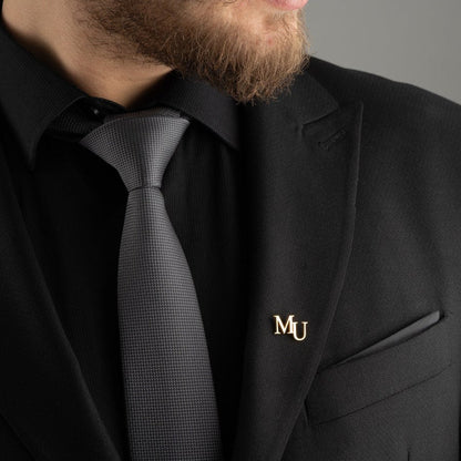 Personalized Initial Letters Brooch, Bride - Groomsmen - Pandora Jewels