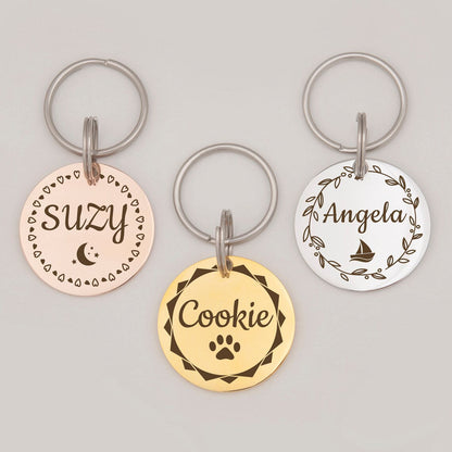 Personalized Dog-Pet Id Tags - Pandora Jewels