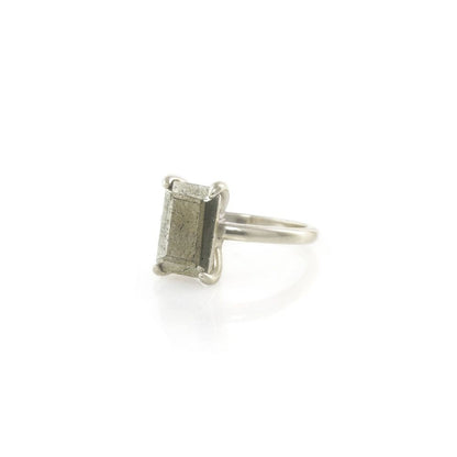 Silver Pyrite Ring - Pandora Jewels