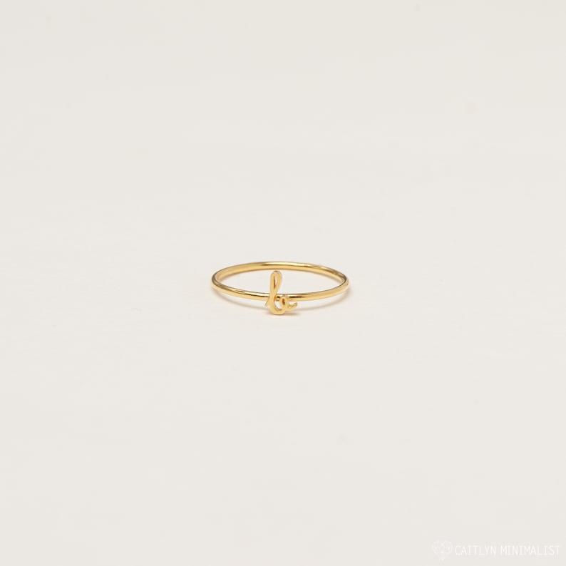 Personalized Initial Ring - Pandora Jewels