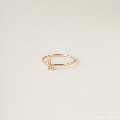 Personalized Initial Ring - Pandora Jewels
