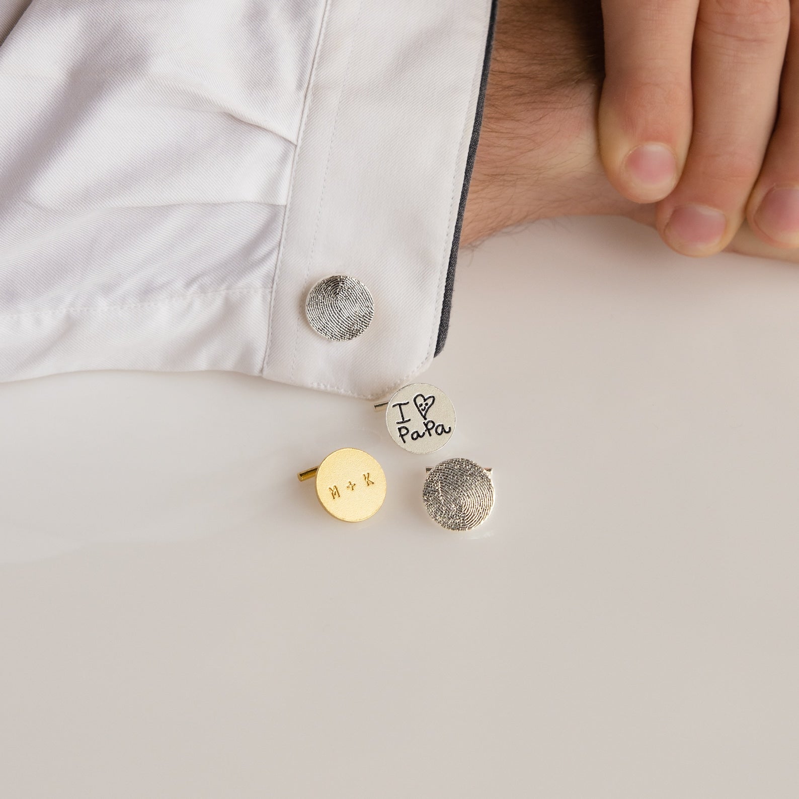personalized Engraved Cufflinks - Pandora Jewels